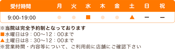 受付時間